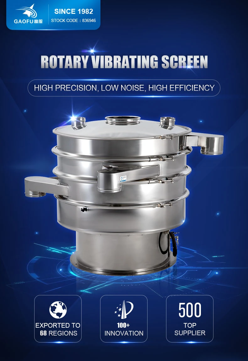 Industrial Customizable Rotary Vibrating Screen Price Automation Sieving Machine Manufacturer