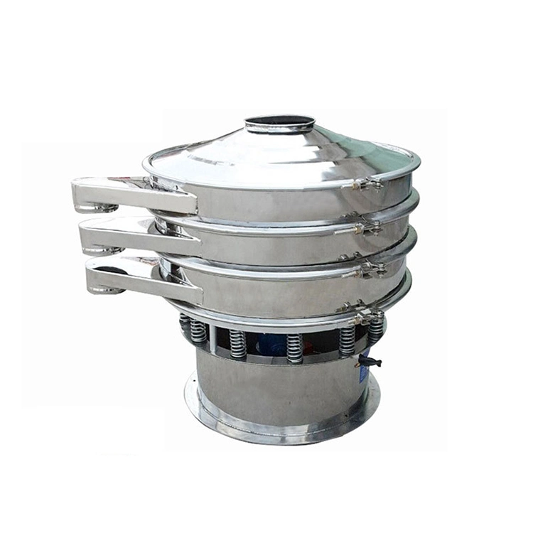 Rotary Food Vibrating Sieve Round Tumbler Swing Screen Powder Tumbler Vibrating Screen Flour Tumbler Sifter Machine